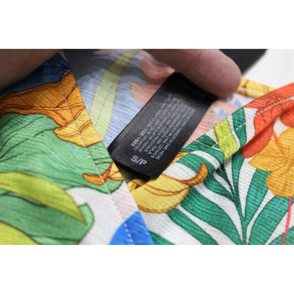 Hurley Womens Tropical Floral Romper Blue Orange Yellow Size S‎ Small - Picture 3 of 7